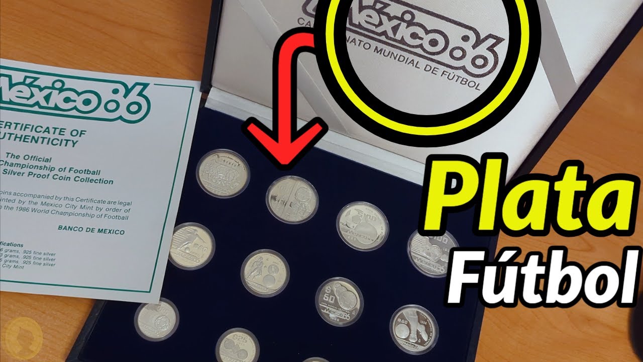 ⚽AS&Iacute; son las Monedas de Plata del Mundial de F&uacute;tbol⚽ &iquest;Las comprar&iacute;as?