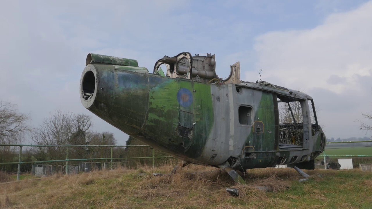 Helicopter Graveyard, Westland Lynx AH7