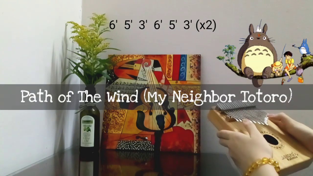 Path of The Wind (from My Neighbor Totoro ) - with Tabs - Ginkgo Kalimba
