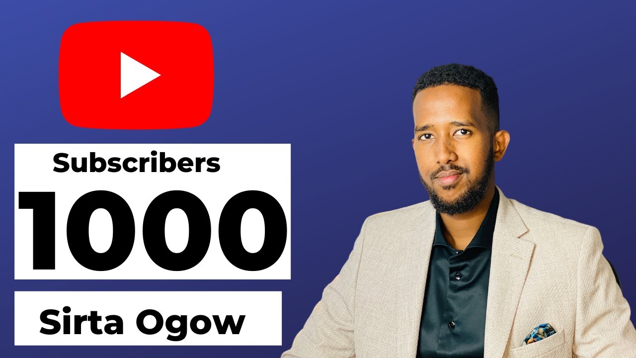 Sida Loo Helo 1000 Subscribers Hal Maalin | Tubebuddy