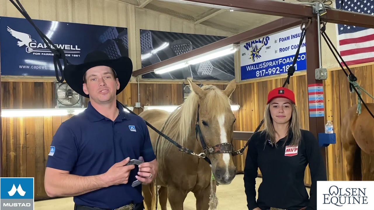 AWESOME Shoeing Barrel Horses Tips with Mckenize Morgan and Lee Olsen Certified Journeyman Farrier