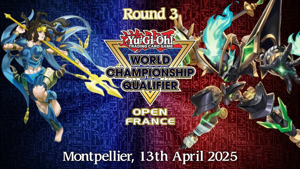 WCQ OPEN MONTPELLIER │ Mermail Atlantean VS Ryzeal Fiendsmith │ Round 3 Yu-Gi-Oh! April 2025