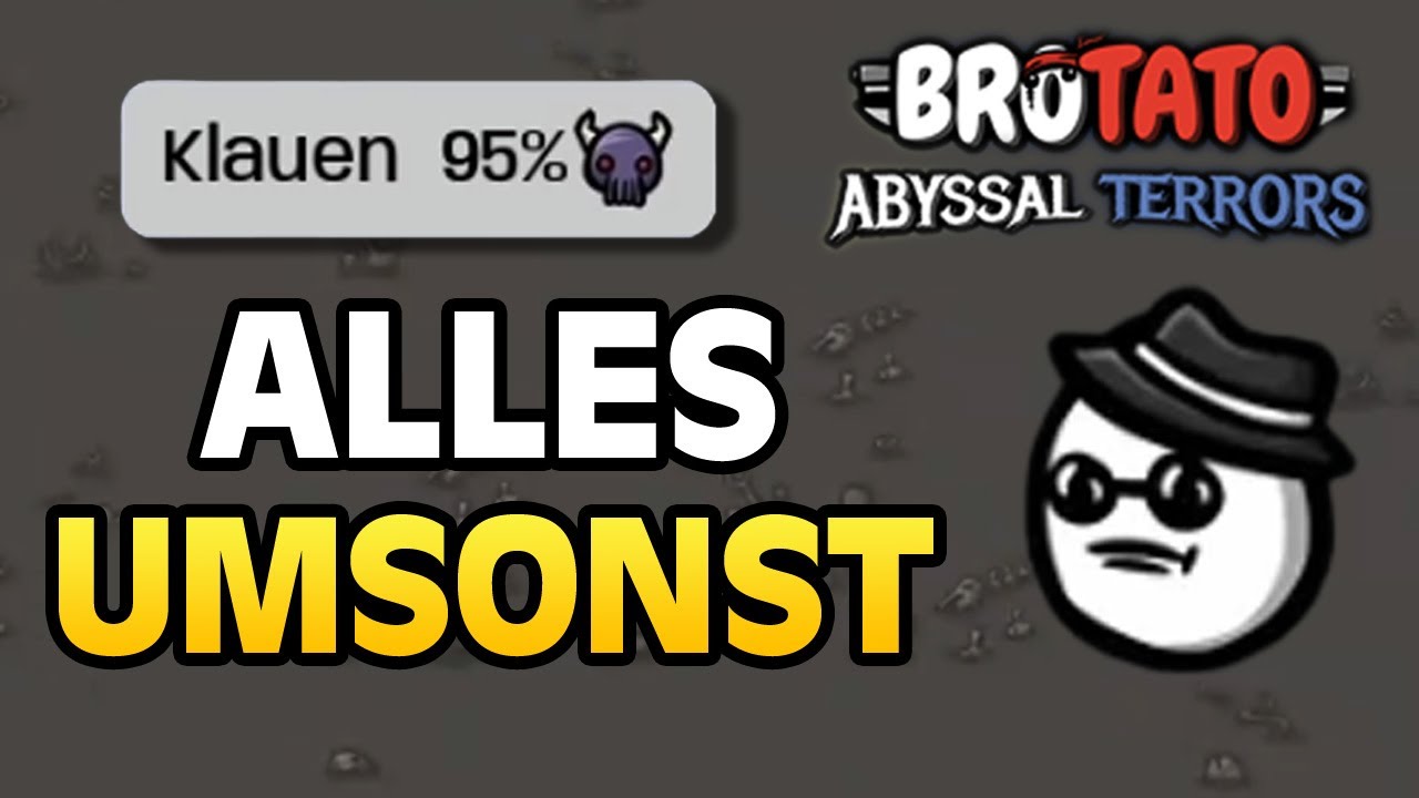 DIE BESTEN ITEMS FÜR UMSONST! DER GANOVE IST SOOO GUT! Brotato Abyssal Terrors