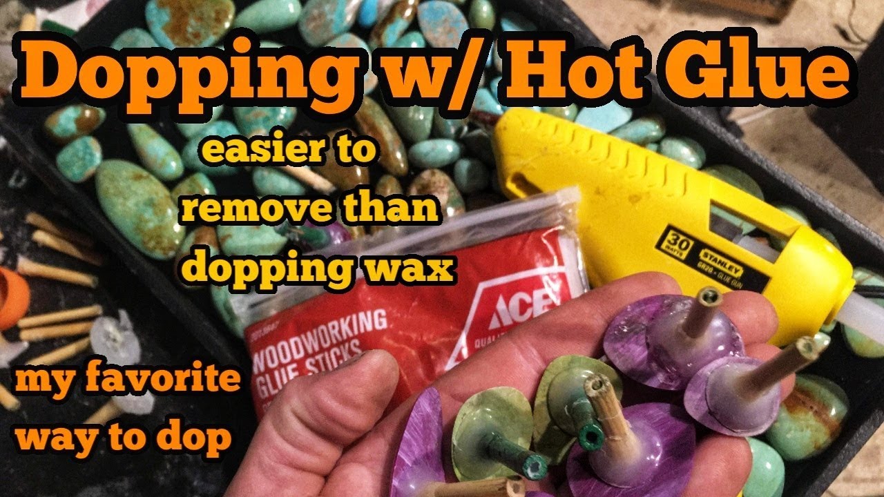 Dopping With Hot Glue