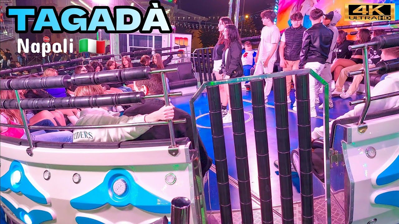 TAGADÀ Giostre 2023 🇮🇹 Lunapark 4K  Offride