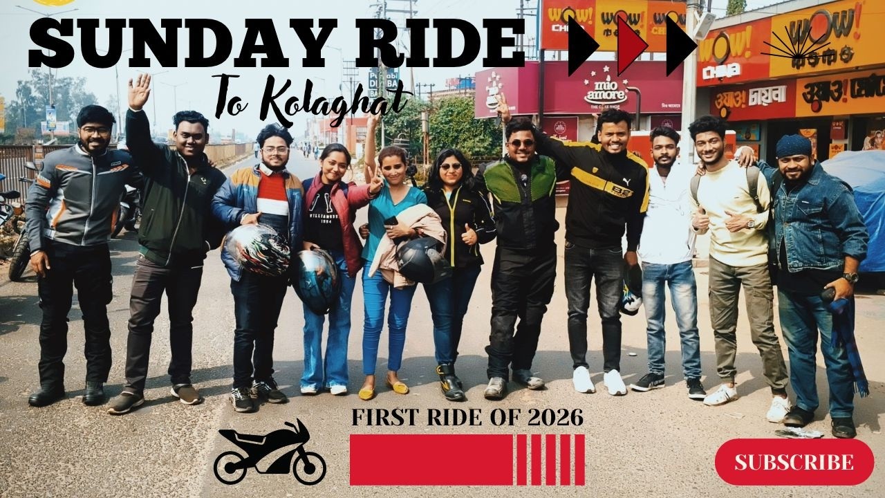 SUNDAY MORNING BIKE RIDE | KOLAGHAT| FIRST GROUP RIDE @The_Milestone-p7v