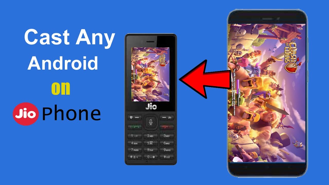 Cast any Android Phone Screen on Jio Phone | Tech for Us