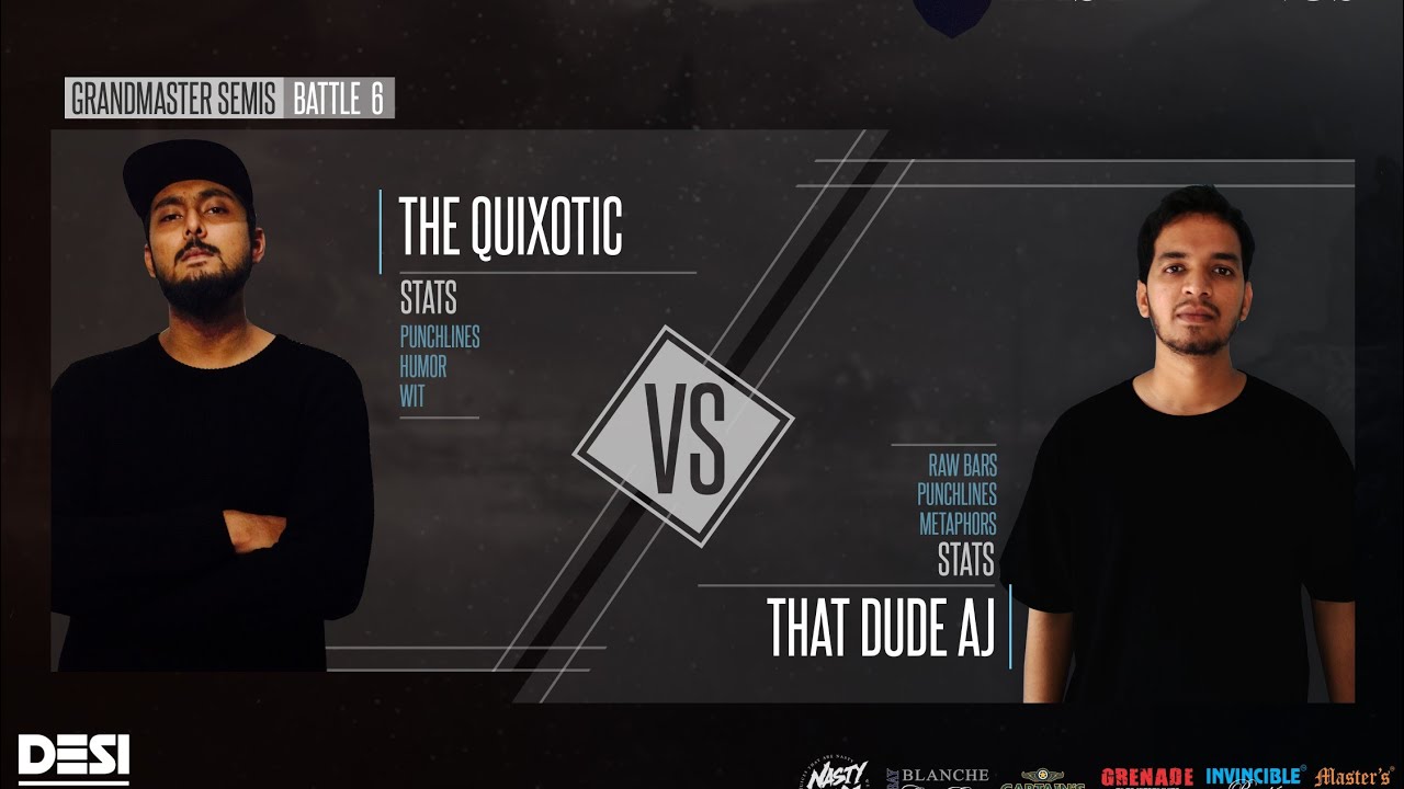 B3 India | Rap Battle | That Dude AJ vs Quixotic | Art Of War 2