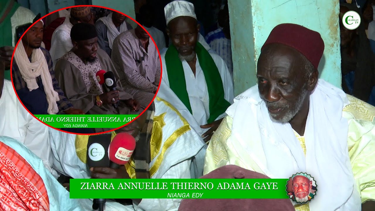 KHADARA JUMMAH ZIAR ANNUELLE 2025: LES PIERRES CHEIKH TIDIANE FILS DU KHALIFA MAMADOU ADAMA GAYE