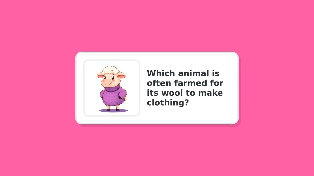 Super Fun FANTASTIC FOOD ANIMALS Quiz for Kids! 🦁