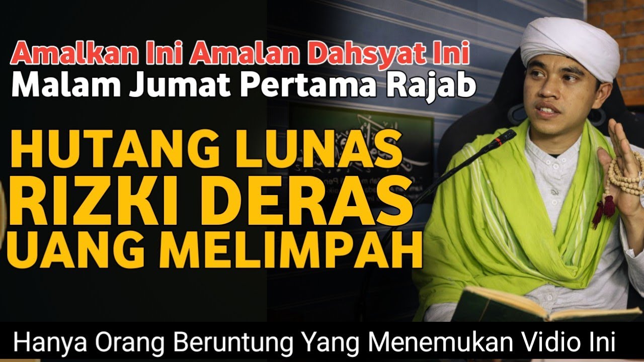 ANDA LELAH HIDUP MISKIN? Amalkan Ini- Amalaan Penarik Kekayaann
