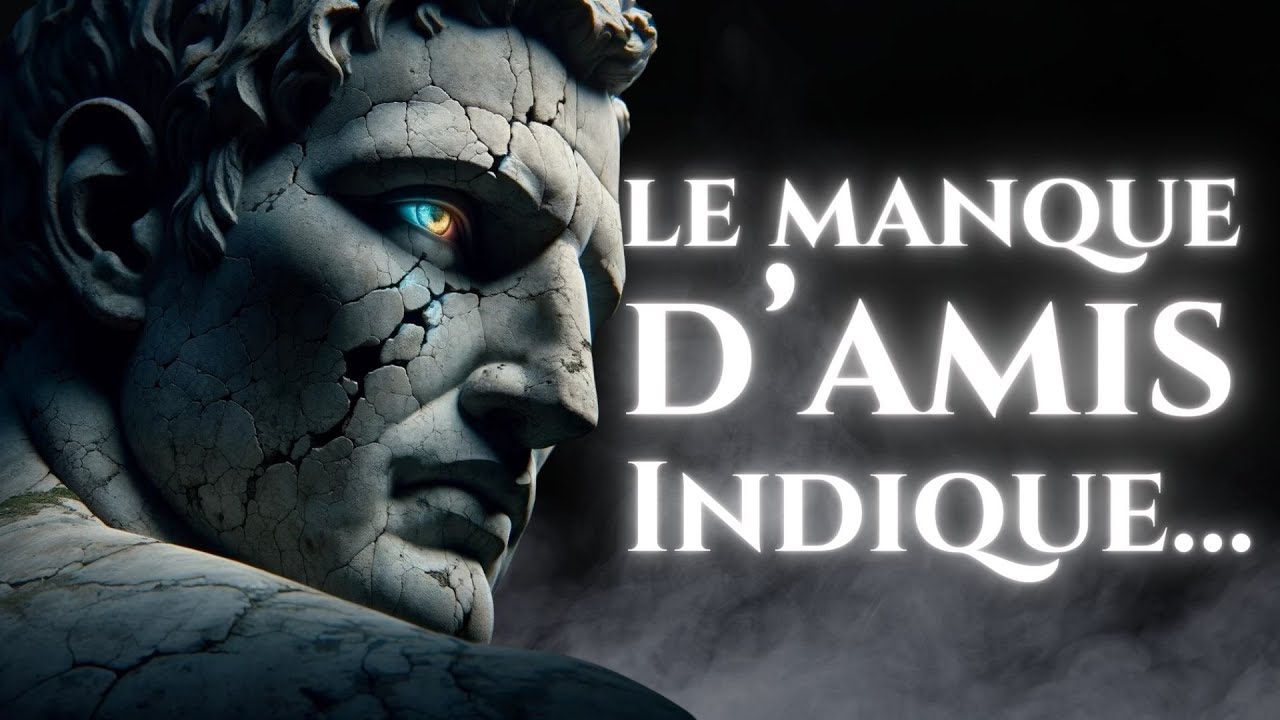 LE MANQUE D'AMIS INDIQUE QU'UNE PERSONNE EST TRÈS... | Stoïcisme