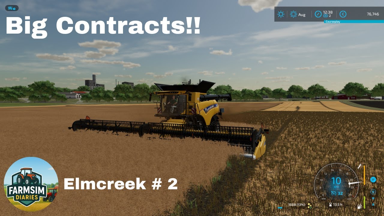 FS22 Elmcreek | Start From Scratch – Contracts & Progress | Part 2