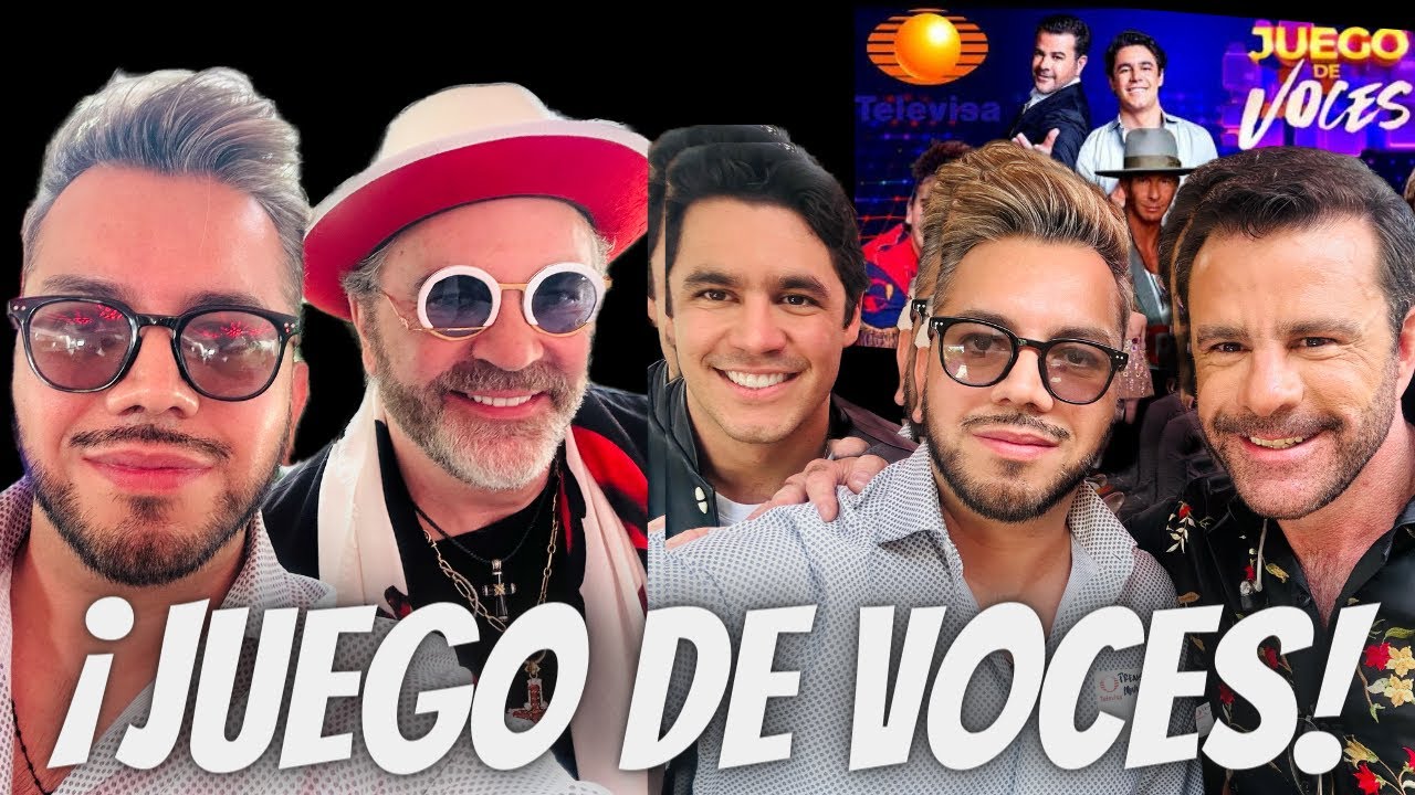 ¡CONVIVIENDO CON ELENCO DE JUEGO DE VOCES!