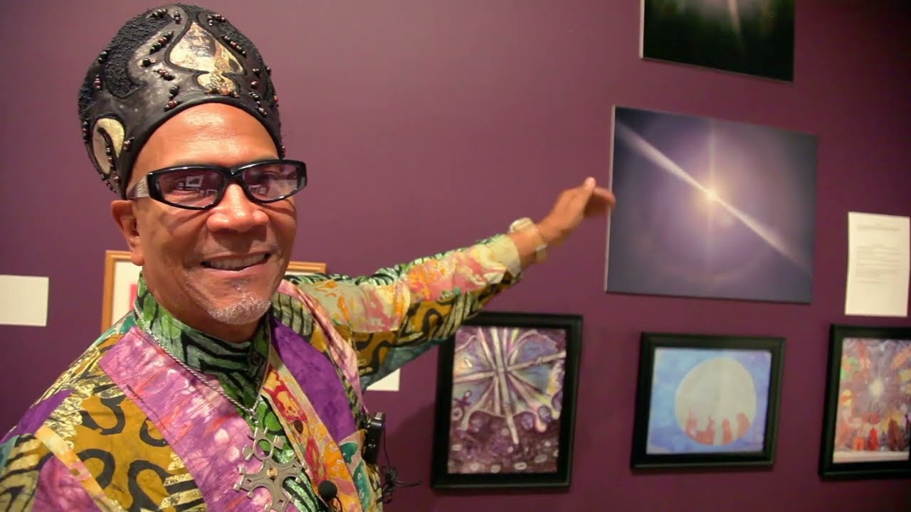 Shamba Farrar Art Work : Artist Working at The Met
