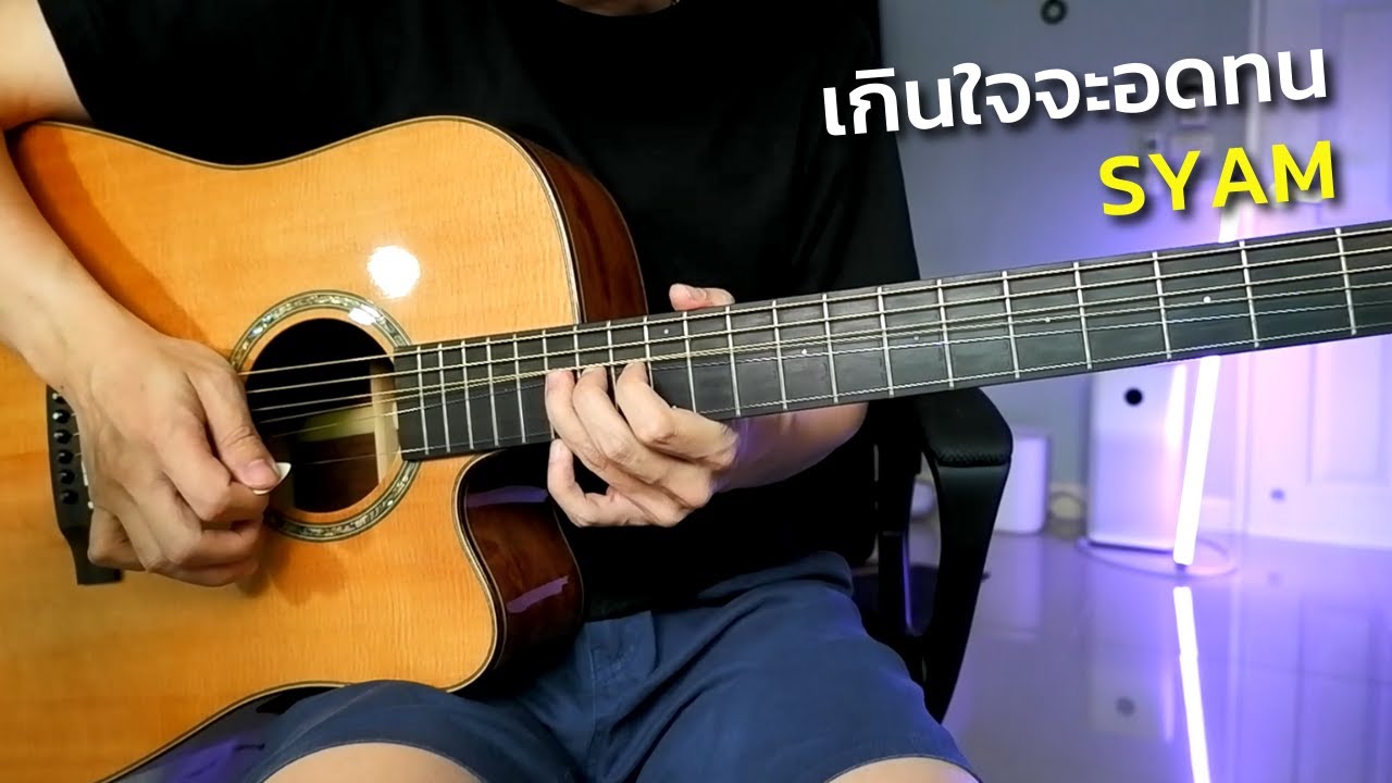 เกินใจจะอดทน - SYAM กีตาร์โปร่ง by Nut