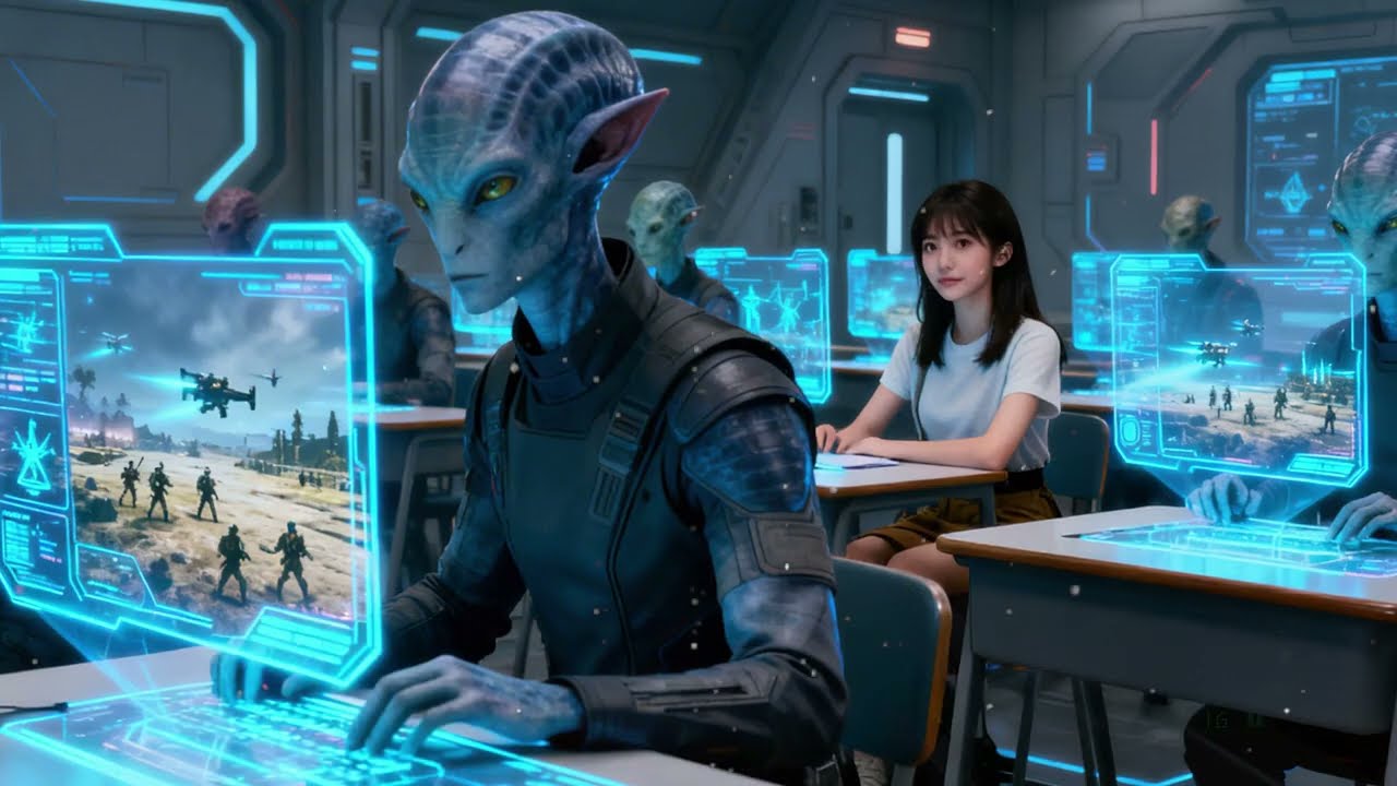 The Exam Was Identify the Threat | They Chose Wrong as the Human Girl Sat Watching   HFY Sci Fi