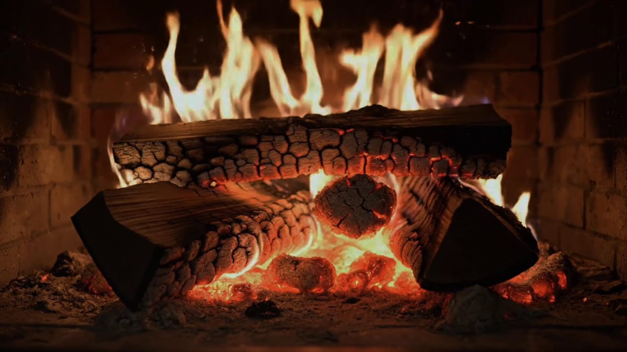 Cozy Fireplace & Piano | Perfect Background for Focus & Calm