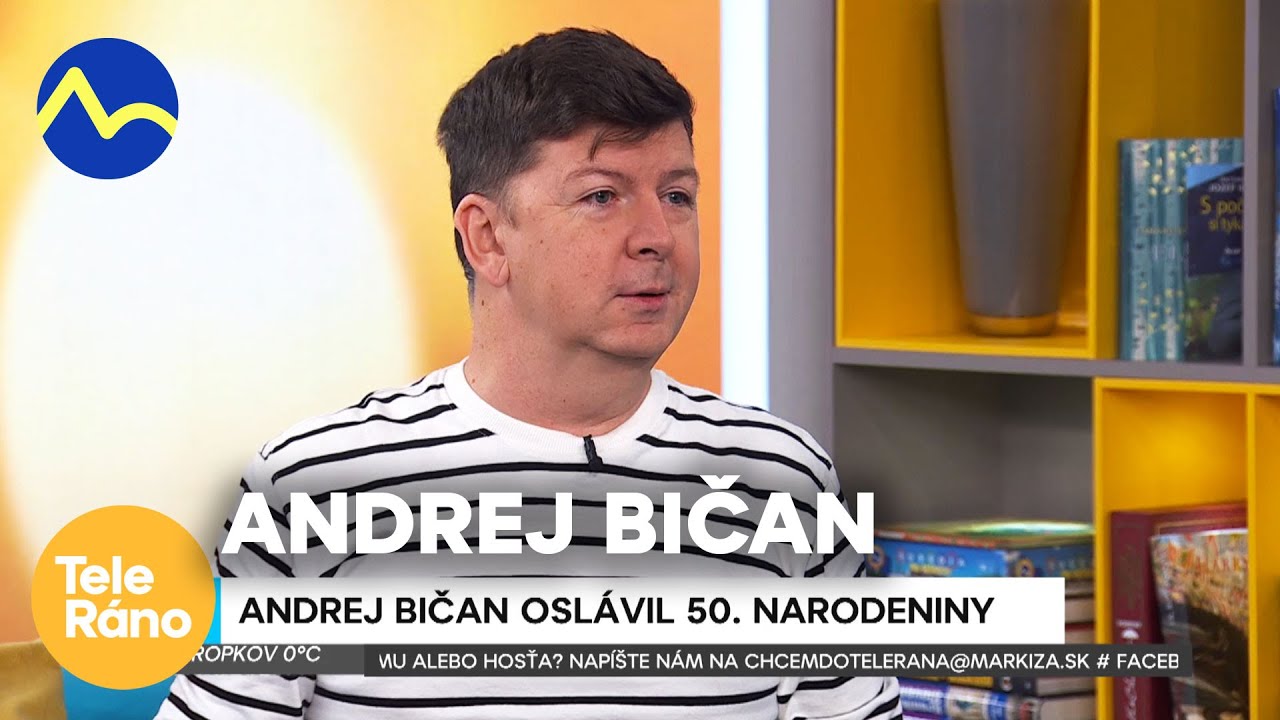Andrej Bičan oslavuje jubileum | Teleráno