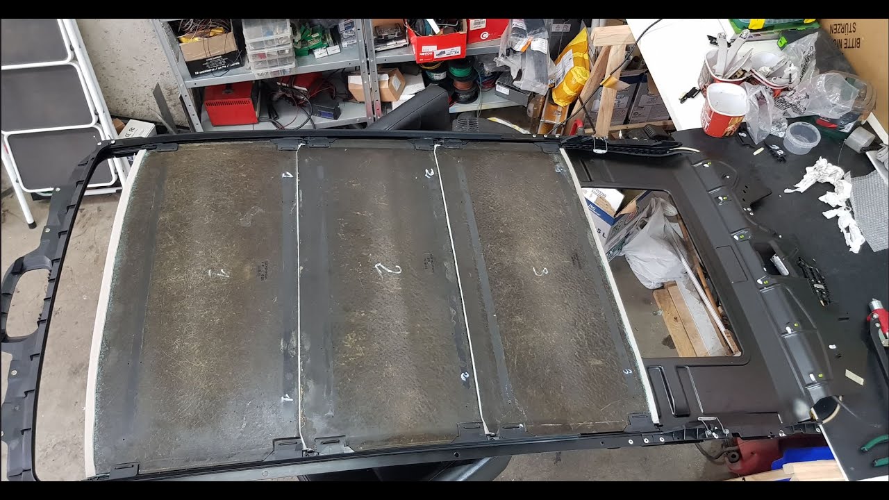 Peugeot 307 SW reparación cortina techo solar