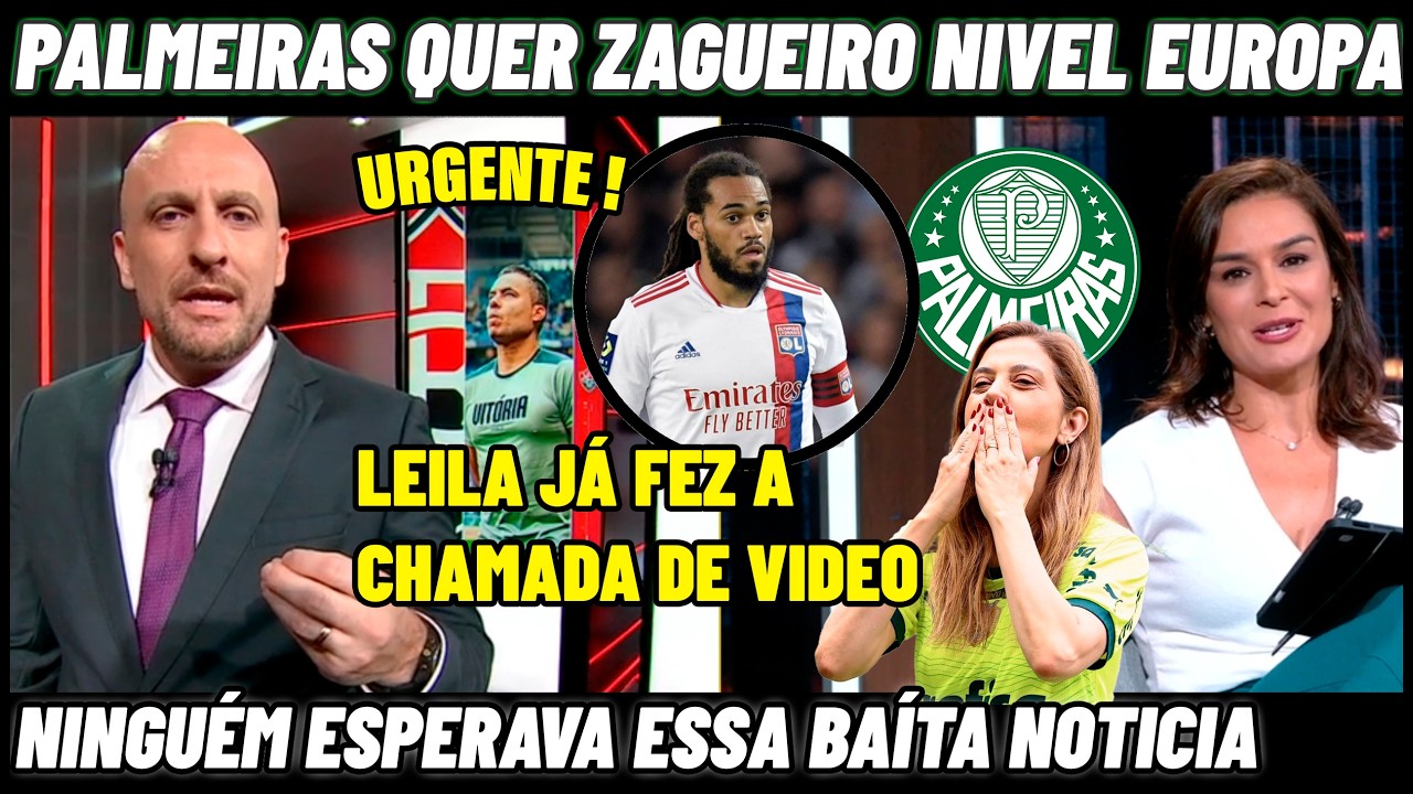 💥É OFICIAL ! PALMEIRAS DESISTE DE NINO E VAI EM BUSCA DE ZAGUEIRO EUROPEU NOVIDADES NO PALMEIRAS