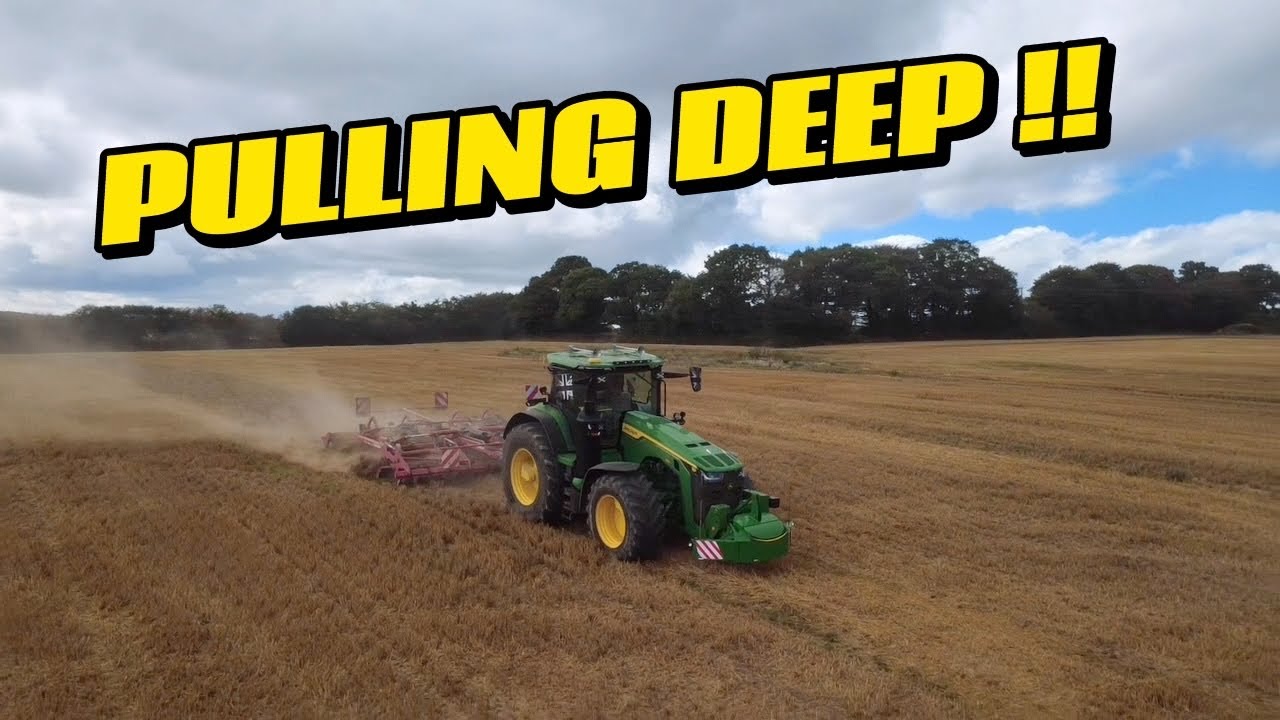 AUTUMN CULTIVATIONS IN THE 8R370 AND WE&rsquo;VE GOT MAIZE HEADER TROUBLES! 