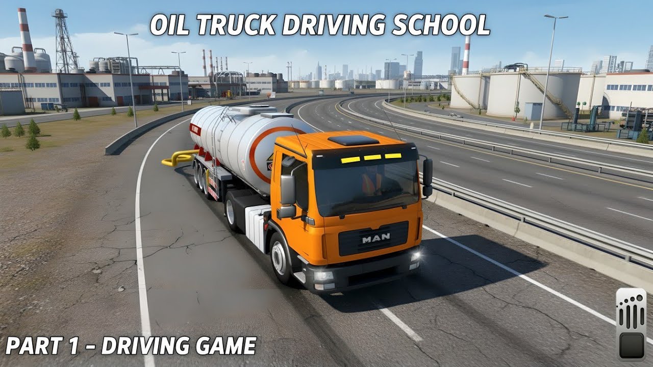 Oil Truck Driving School 🚛🔥 Part 1 | I Tried Heavy Truck Driving 😱 |