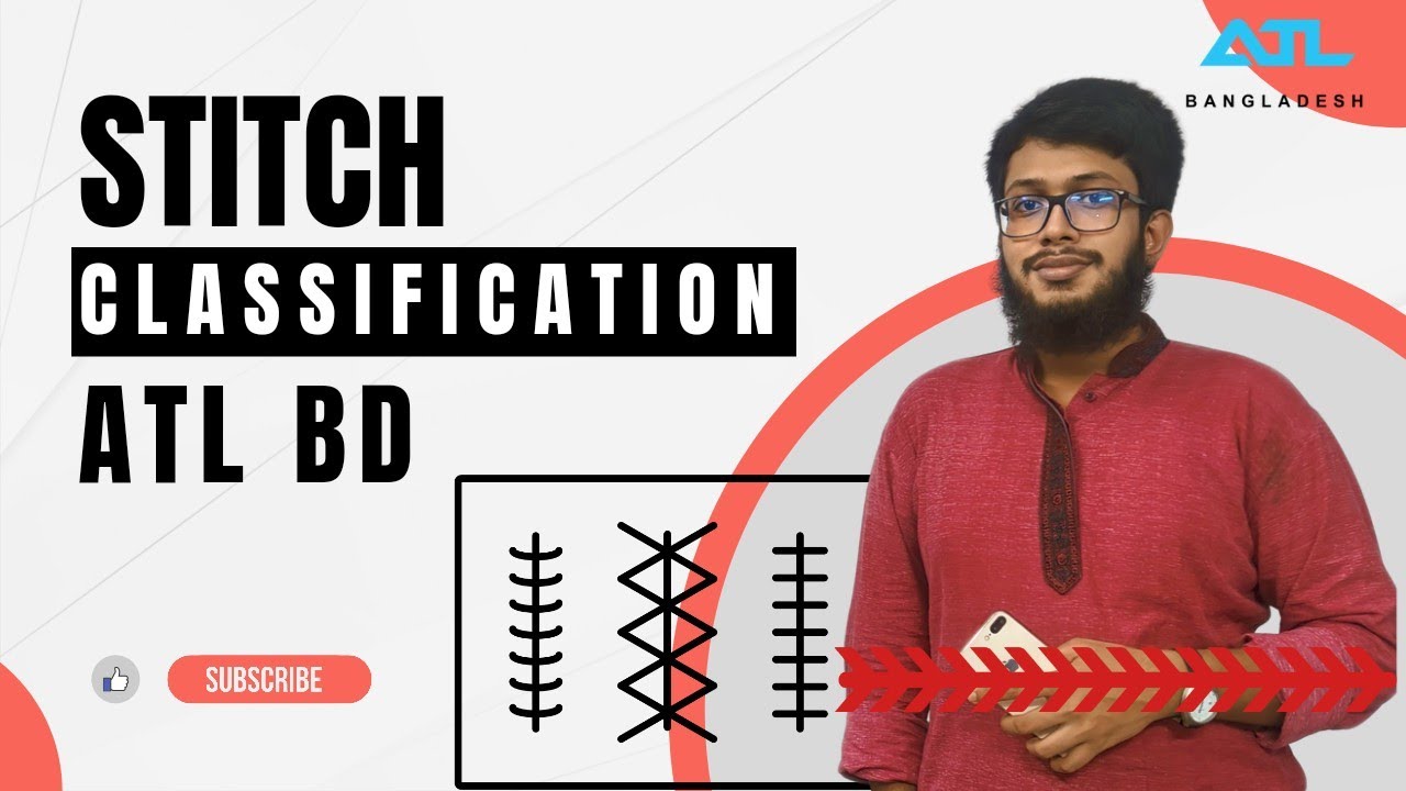 Seam Classification || Types of Stitches || Anytime Learning BD || Mirza Abdullah Al Noman