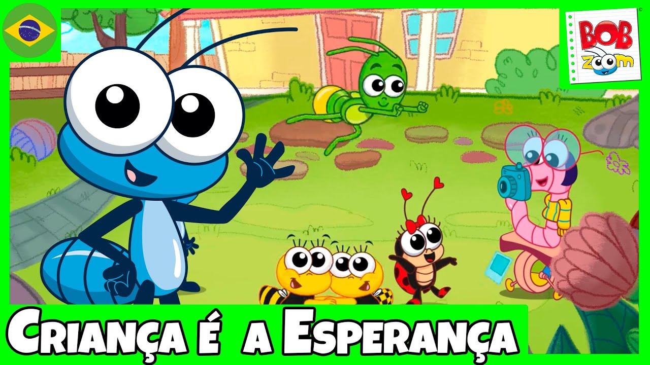 Criança É A Esperança l @BobZoom  l  Vídeo Infantil Musical Oficial