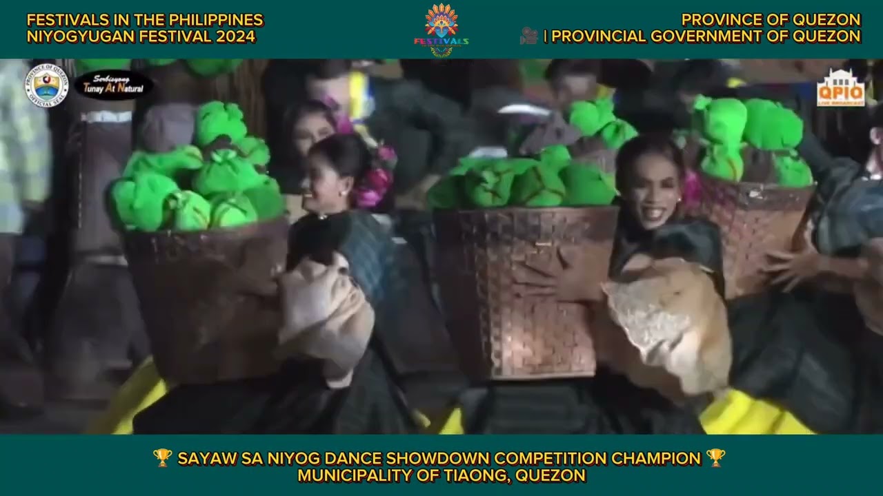TIAONG, QUEZON | NIYOGYUGAN FESTIVAL 2024 SAYAW SA NIYOG DANCE SHOWDOWN COMPETITION CHAMPION