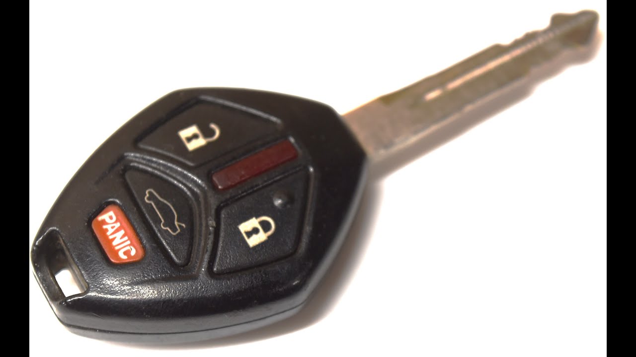 2007 - 2016 Mitsubishi Lancer Key Fob Battery Replacement - EASY DIY