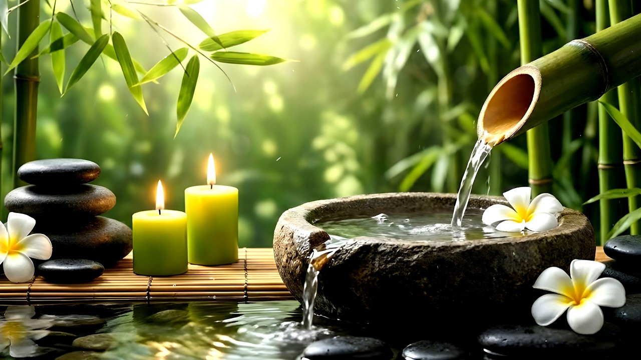 Calm Your Mind Instantly 🌿 Zen Garden Water Fountain for Stress Relief, Meditation & Relaxation