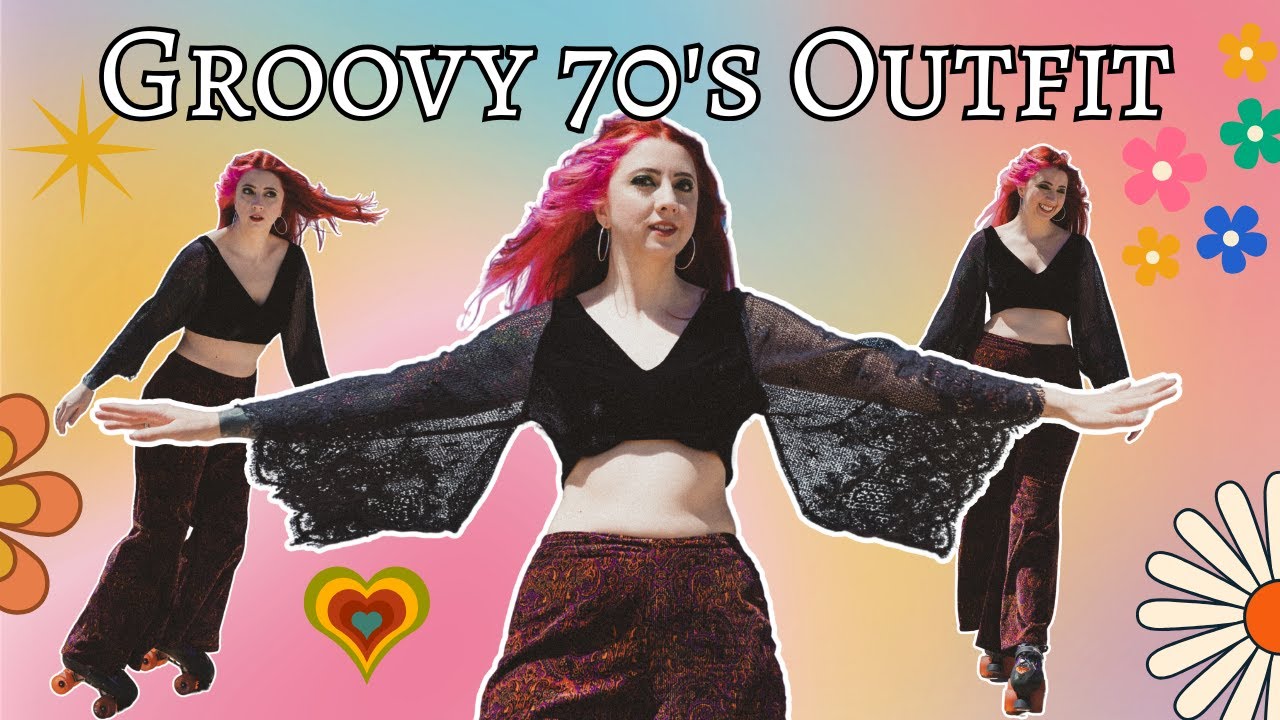 Watch Me Turn Vintage Fabric into 70's Fashion in Two Days