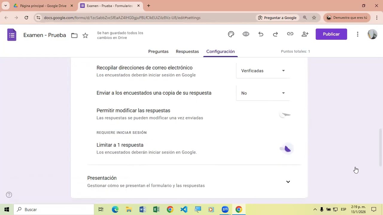 Soporte Virtual HEV Clase 2 - Cuestionarios