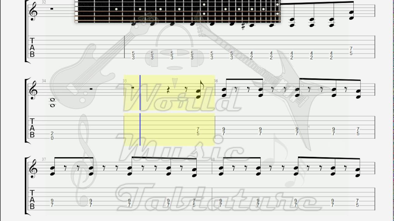 Danzig   She Rides GUITAR TAB