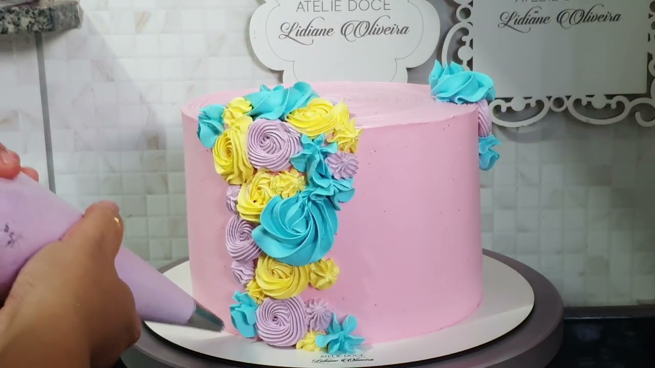 BOLO ENCANTO | RESULTADO MARAVILHOSO 😍😍😍 | BICOS 1M/32/20 | ATELIÊ DOCE - LIDIANE OLIVEIRA