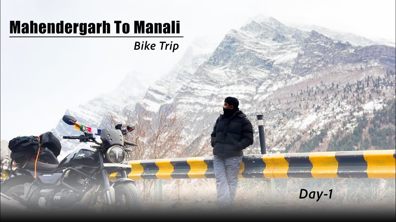 Manali Bike Trip Day-1/ Manali Vlog #manali #manalivlog