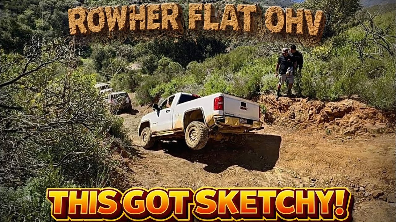 SKETCHY OFFROAD TRAIL! Jeep Almost Rolls at Rowher Flat OHV 3/8/26