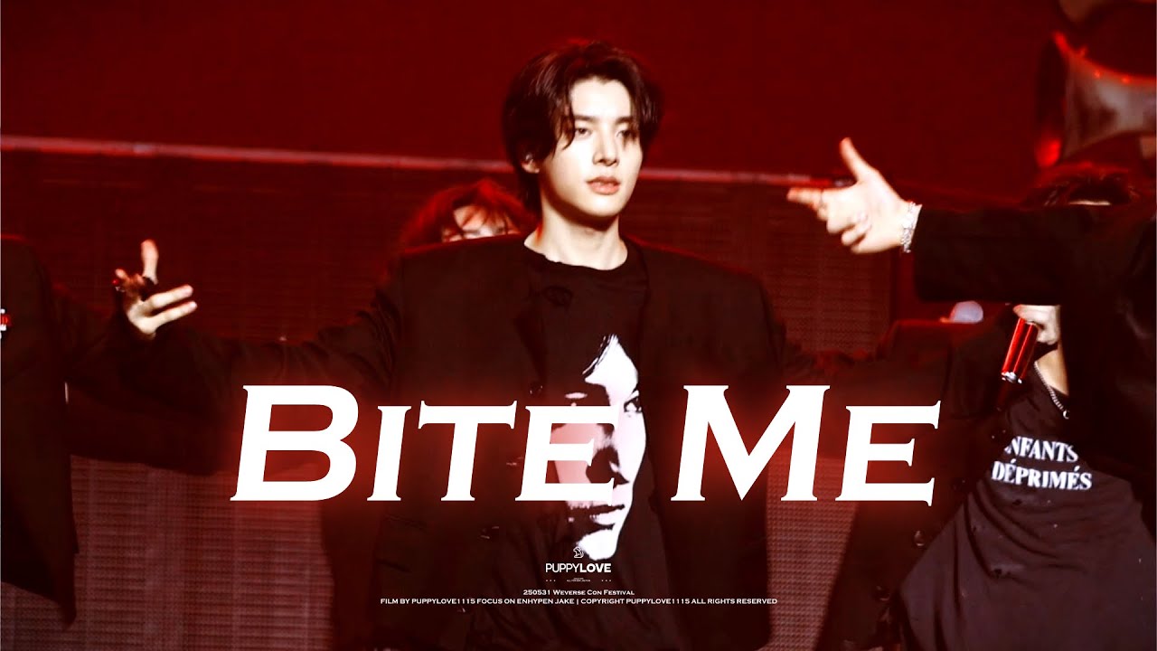 【4K】250531 Weversecon ENHYPEN ‘Bite me ’ JAKE FOCUS 직캠