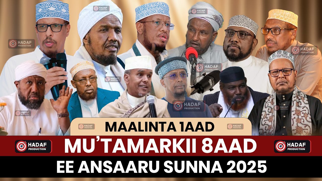 Maalinta 1aad mutamarka 8aad we ansaaru sunna 2025