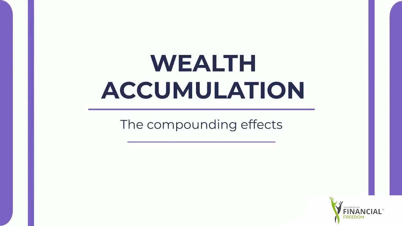 Wealth Accumulation - The Compounding Effects