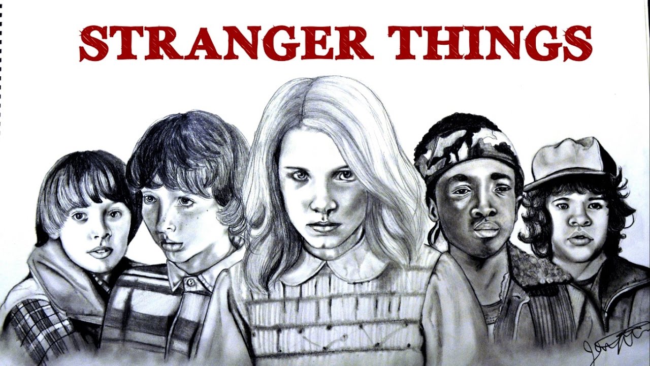 Time Lapse Drawing - Stranger Things