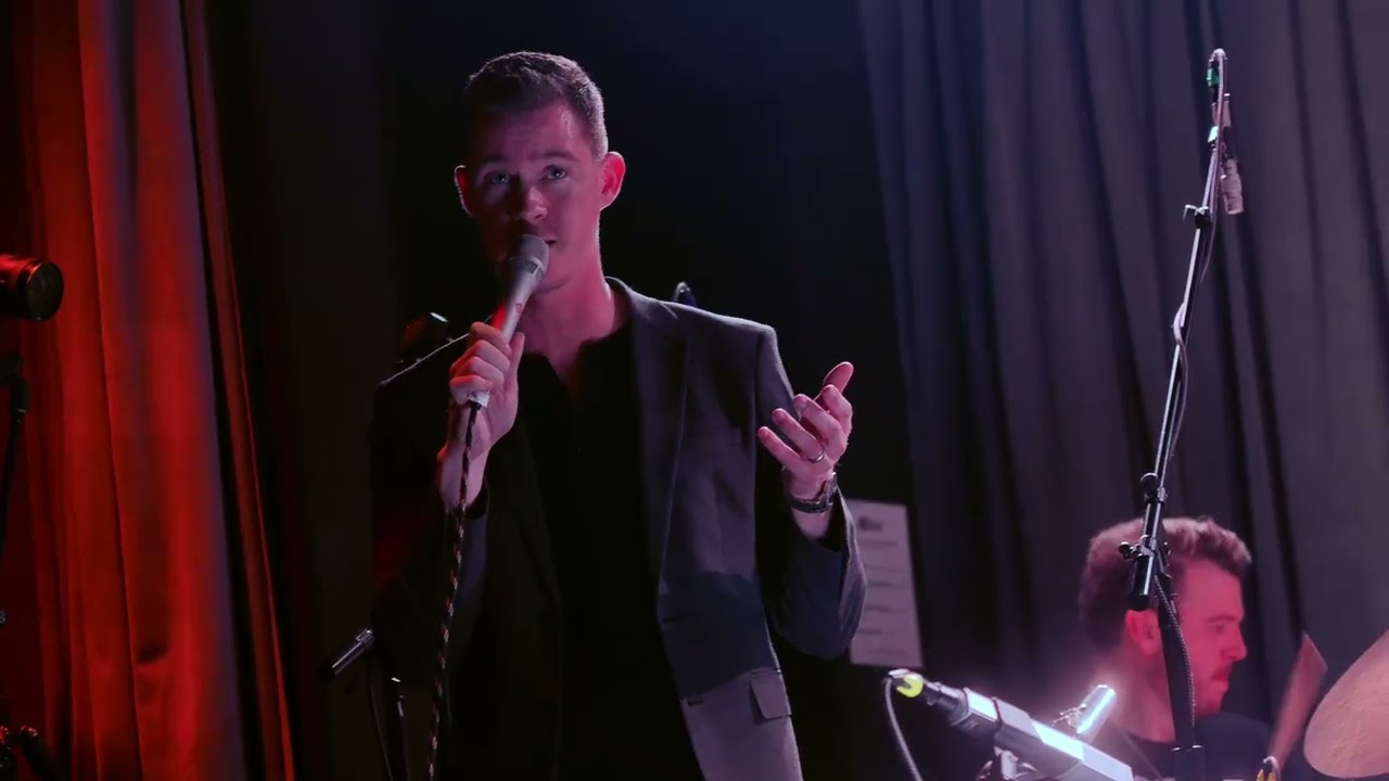Greg Johnson sings with the Local Edition Jazz Orchestra