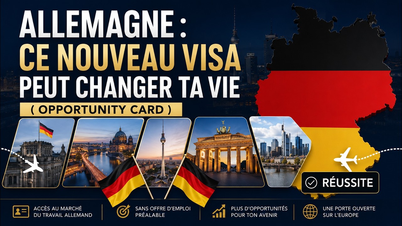 VISA DE CHERCHEUR D'EMPLOIE ALLEMAGNE -OPPORTUNITY CARD