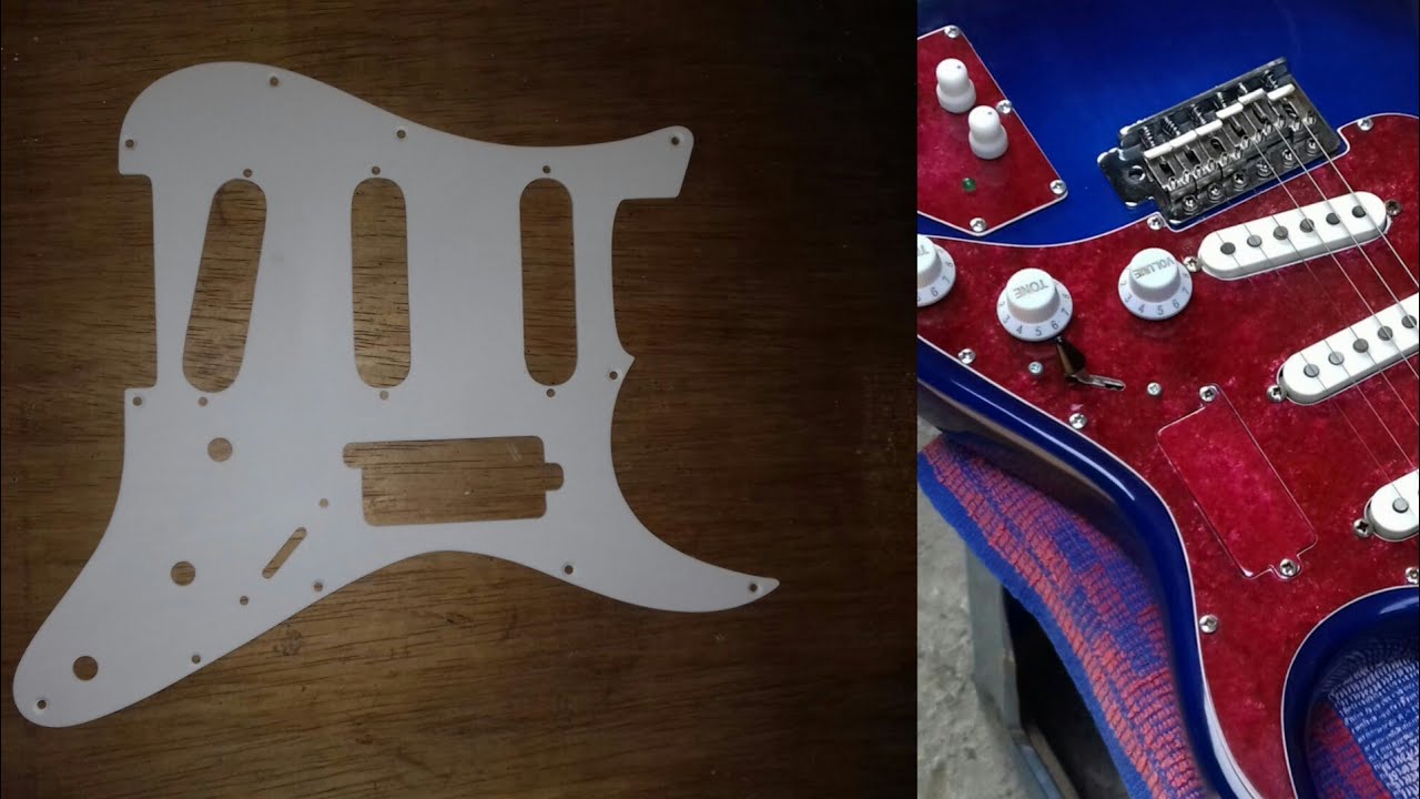 Pickguard from PVC