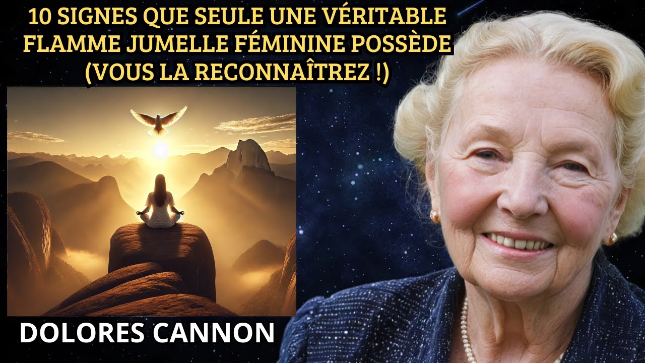 🕊️ 10 caractéristiques spirituelles que seule une femme flamme jumelle possède ! | DOLORES CANNON