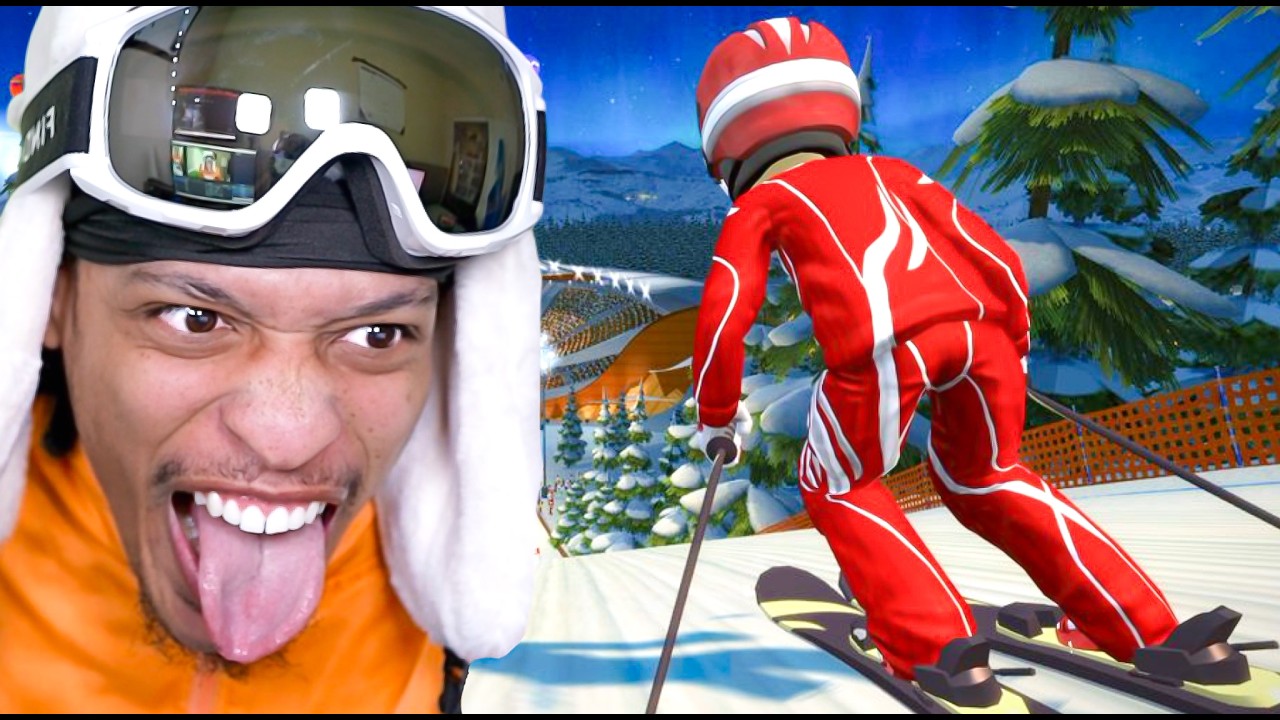 Nixtendo Goes Skiing For the First Time!