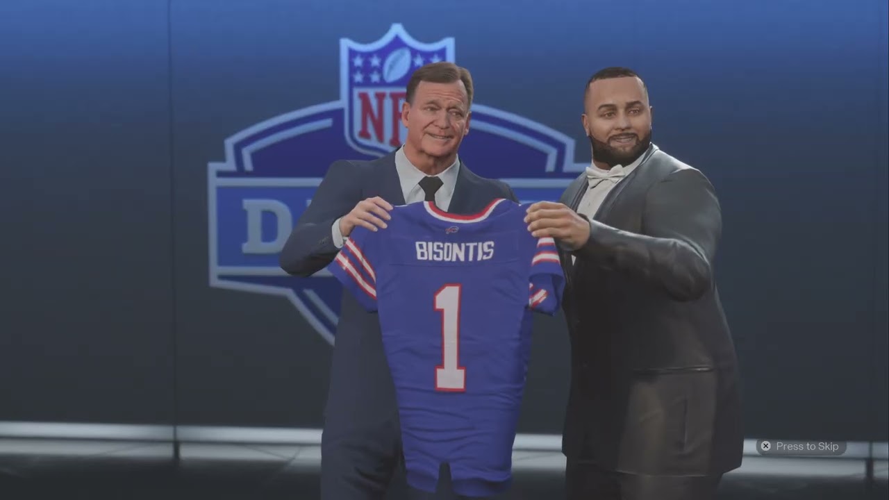Madden NFL 26 Franchise Bills rebuild 2026 NFL Draft