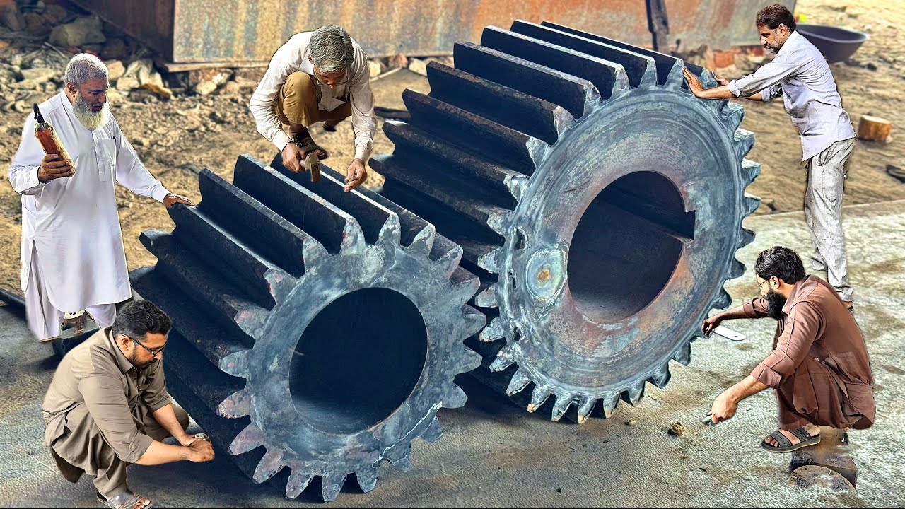 With Old Technology We Make a Perfect Gear in 2025 #machine 