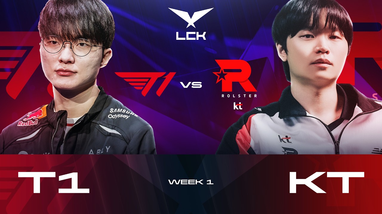 BATTLE FOR SECOND PLACE - T1 vs KT ROLSTER - LCK SPRING 2026